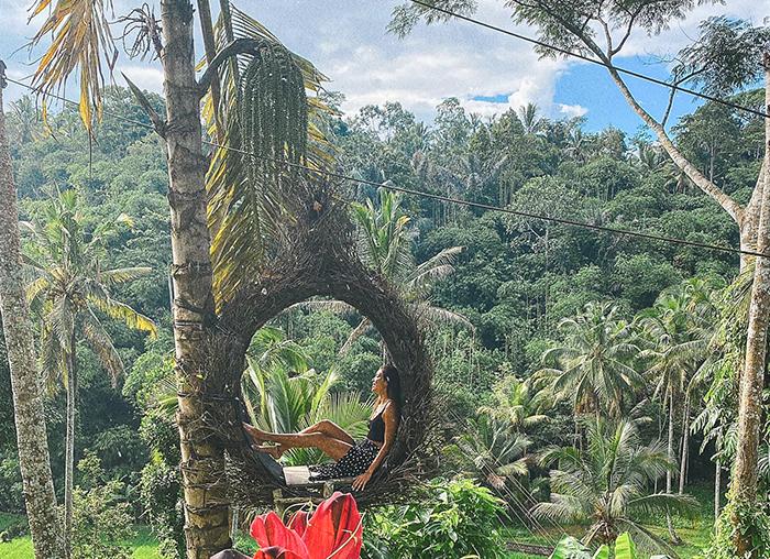 Siêu mẫu Minh Tú chia sẻ cuộc sống tại Bali (Ảnh nhân vật cung cấp)